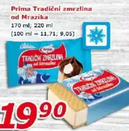 ESO MARKET Prima Tradiční zmrzlina od Mrazíka nabídka