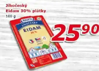 ESO MARKET MADETA Jihočeský Eidam 30% plátky nabídka