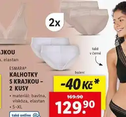 Lidl Kalhotky nabídka