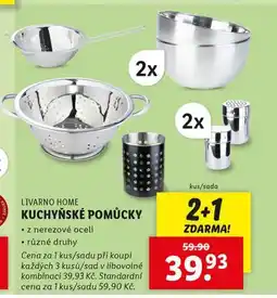 Lidl Kuchyňské pomůcky nabídka