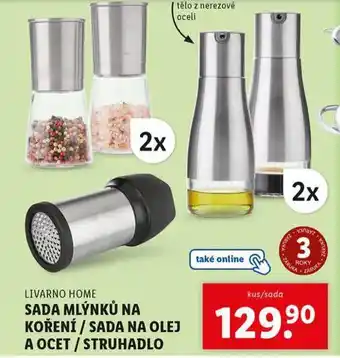 Lidl Sada na olej a ocet nabídka