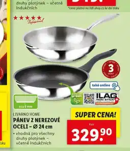 Lidl Pánev z nerezové oceli nabídka