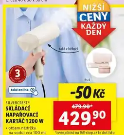 Lidl Skládací napařovací kartáč nabídka