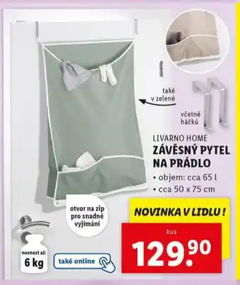 Lidl Závěsný pytel na prádlo nabídka