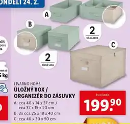 Lidl Organizér do zásuvky nabídka