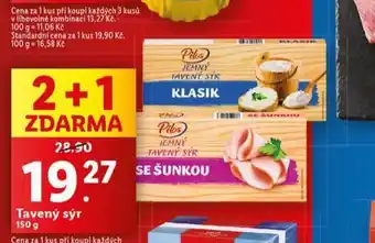 Lidl Tavený sýr nabídka