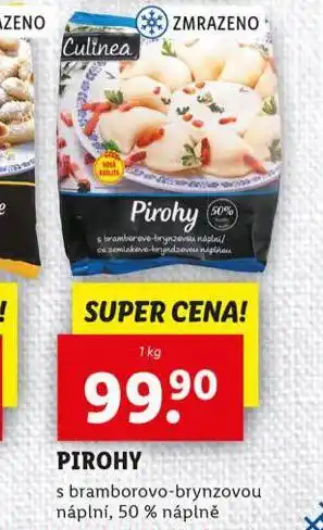 Lidl Pirohy nabídka