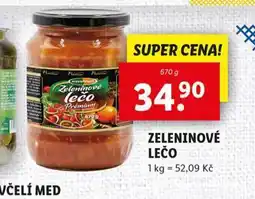 Lidl Zeleninové lečo nabídka