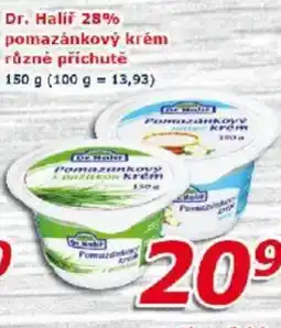 ESO MARKET Dr. Halíř 28% pomazánkový krém nabídka