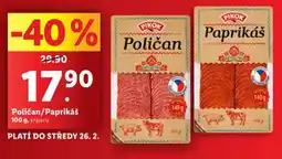 Lidl Poličan nabídka