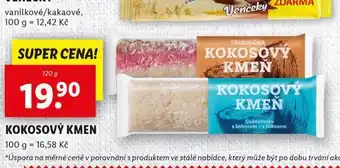 Lidl Kokosový kmen nabídka