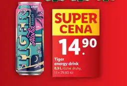 Lidl Tiger energy drink nabídka