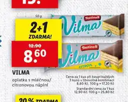 Lidl Vilma nabídka