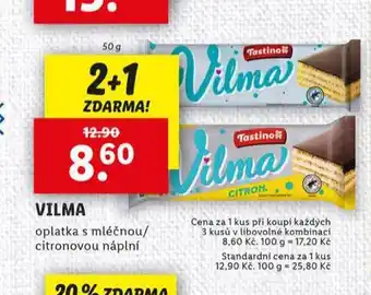 Lidl Vilma nabídka