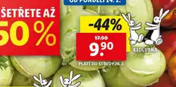 Lidl Kedlubna nabídka