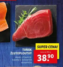 Lidl Tuňák žlutoploutvý nabídka