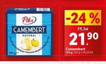 Lidl Camembert nabídka