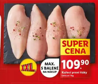 Lidl Kuřecí prsní řízky nabídka