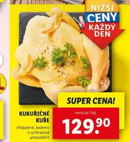 Lidl Kukuřičné kuře nabídka