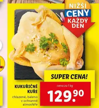 Lidl Kukuřičné kuře nabídka