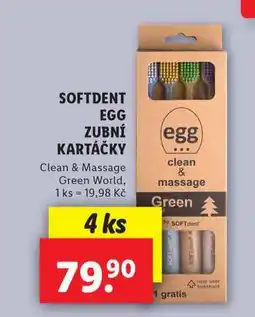 Lidl Softdent zubní kartáček nabídka