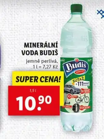 Lidl Minerální voda budiš nabídka