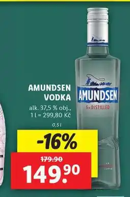 Lidl Amundsen vodka nabídka