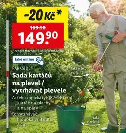 Lidl Vytrhávač plevele nabídka