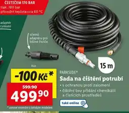 Lidl Sada na čištění potrubí nabídka