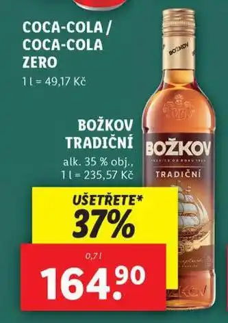 Lidl Božkov tradiční nabídka