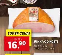 Lidl Šunka od kosti nabídka