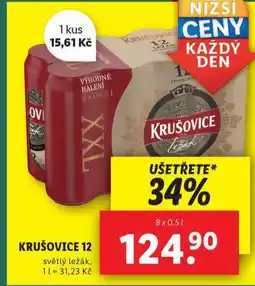 Lidl Pivo krušovice nabídka