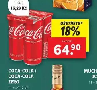 Lidl Coca-cola nabídka