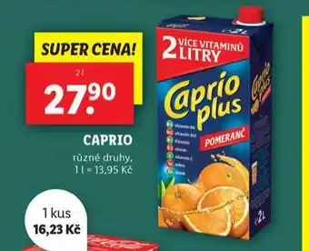 Lidl Caprio nabídka