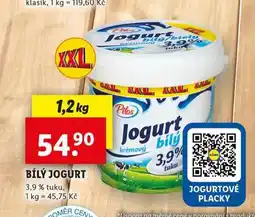 Lidl Bílý jogurt nabídka