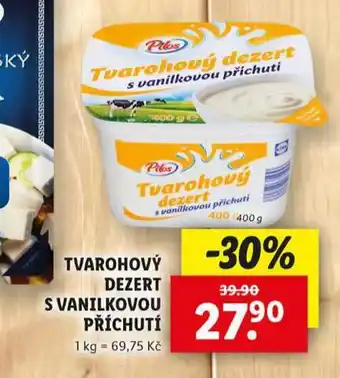 Lidl Tvarohový dezert nabídka