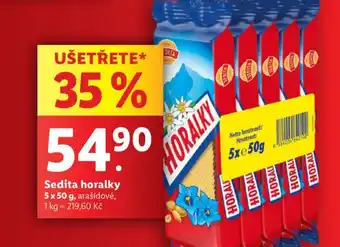 Lidl Sedita horalky nabídka