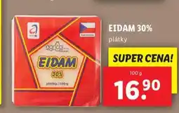 Lidl Eidam 30% nabídka