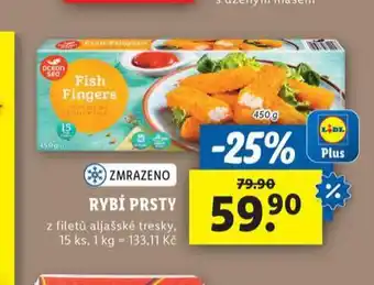 Lidl Rybí prsty nabídka