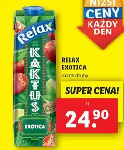 Lidl Relax exotica nabídka