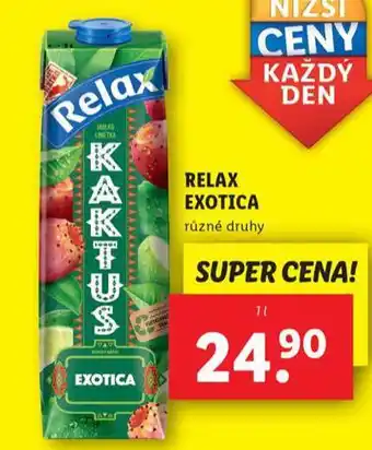 Lidl Relax exotica nabídka