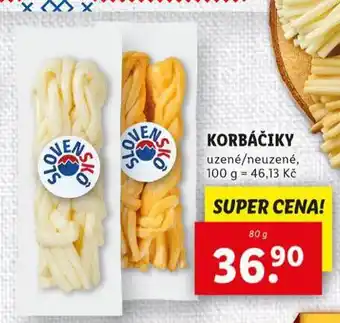 Lidl Korbáčiky nabídka