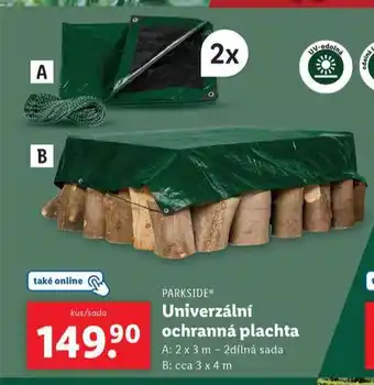 Lidl Univerzální ochranná plachta nabídka