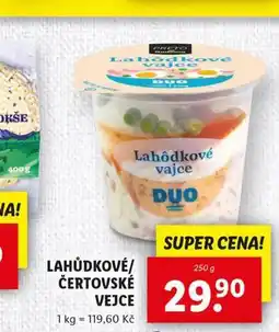 Lidl Lahůdkové vejce nabídka