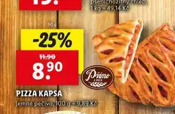 Lidl Pizza kapsa nabídka