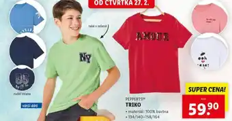 Lidl Triko nabídka