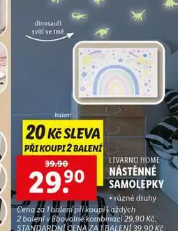 Lidl Nástěnné samolepky nabídka