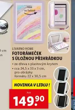 Lidl Fotorámeček s úložnou přihrádkou nabídka