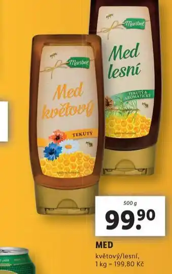 Lidl Med lesní nabídka