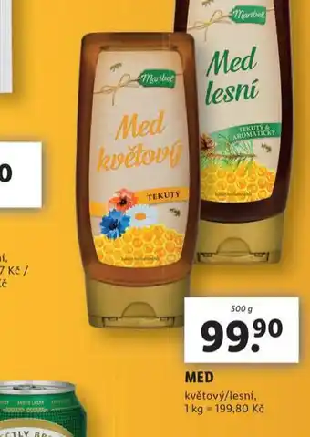 Lidl Med květový nabídka